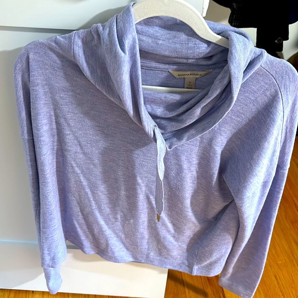 Banana Republic Cowl Neck Sweatshirt